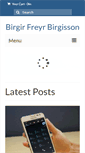 Mobile Screenshot of birgir.org